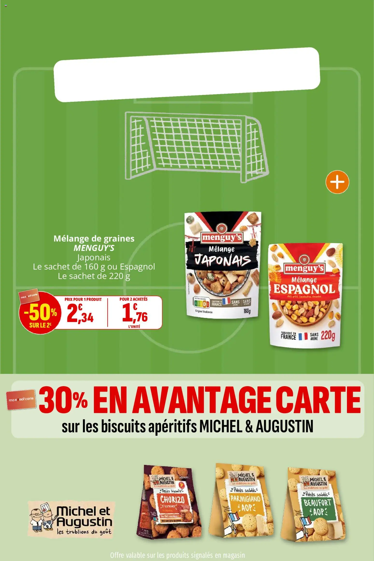 {H1} | Page: 27 | Produits: Chorizo, Beaufort, Mais, Biscuits