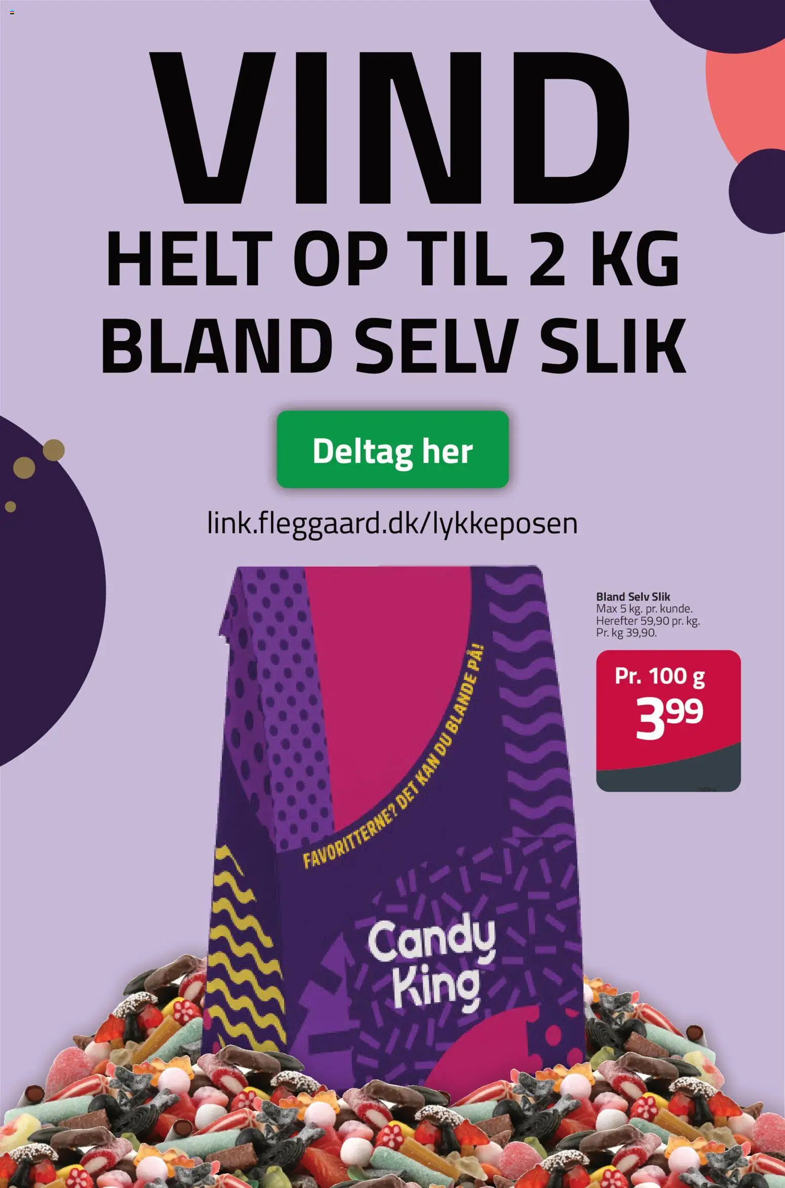 Fleggaard tilbudsavis – gyldig fra 20.05.2026 | Side: 4 | Produkter: Slik