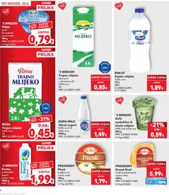 `Z BREGOV Kefir, acidofilno ili kiselo mlijeko 0,9% mm-3,5% mm 200 g - Pregled kataloga iz trgovine Kaufland, vrijedi od 20.05.2026 | Stranica: 8