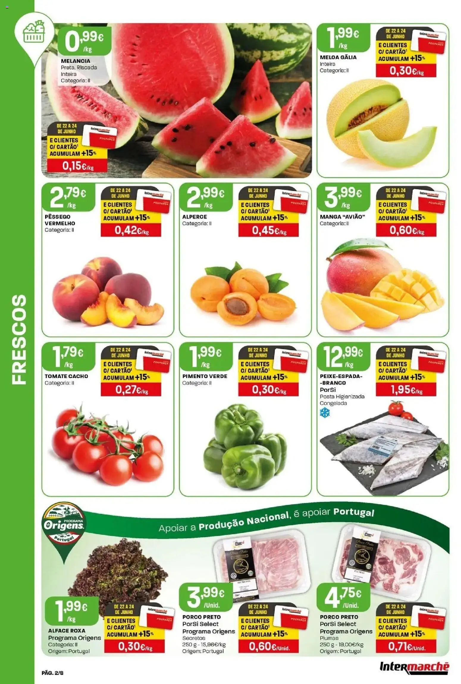 Intermarché - Intermarché │ válido de 18/06/2026 | Página: 2 | Produtos: Tomate, Melancia, Alface