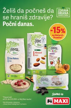 Maxi katalog - pregled Maxi kataloga - važi od 03.09.2026 | Strana: 6 | Proizvode: Rice cakes