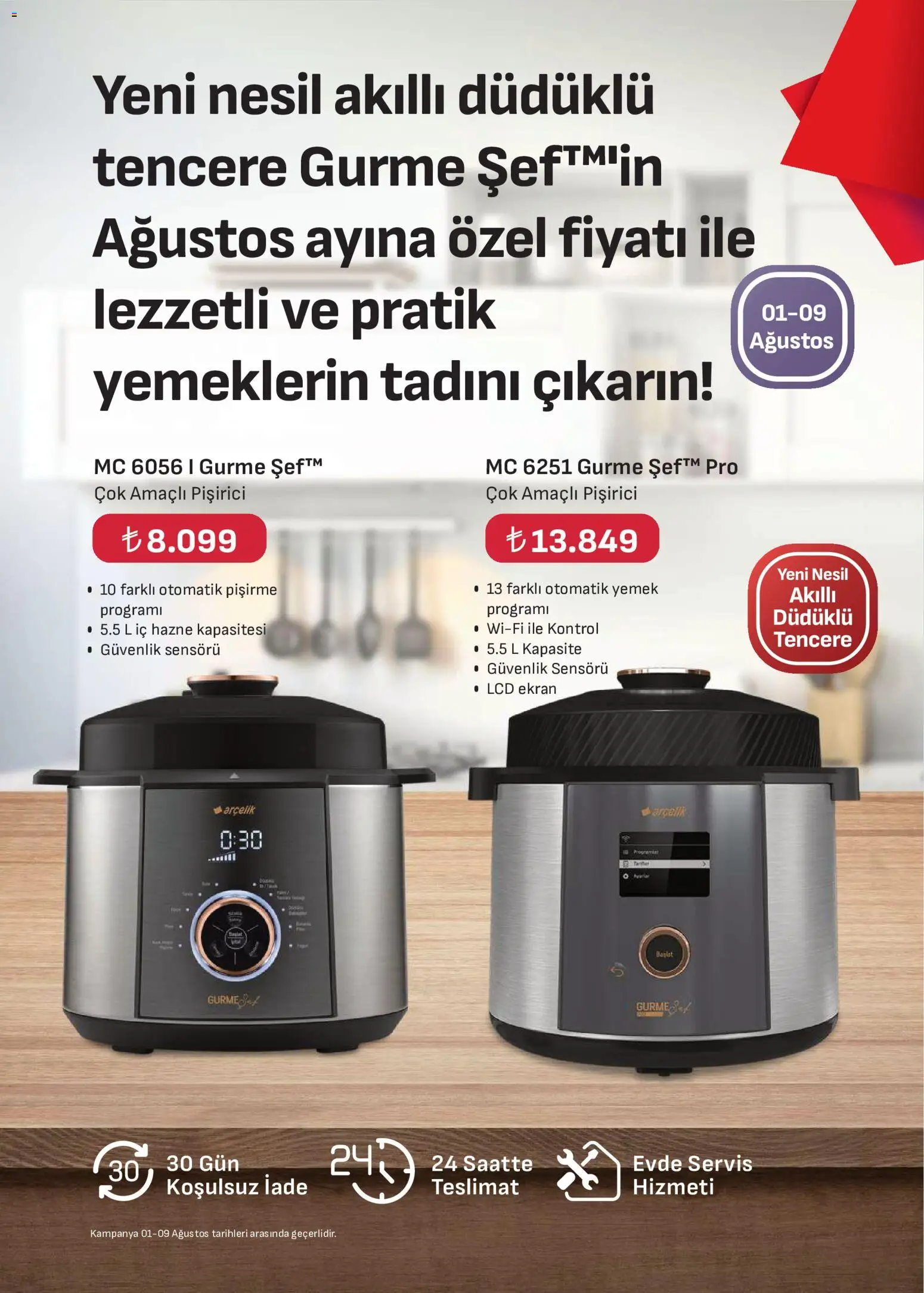 Arçelik Katalog - 01 Ağustos 2026 tarihinden itibaren geçerlidir | Sayfa: 50