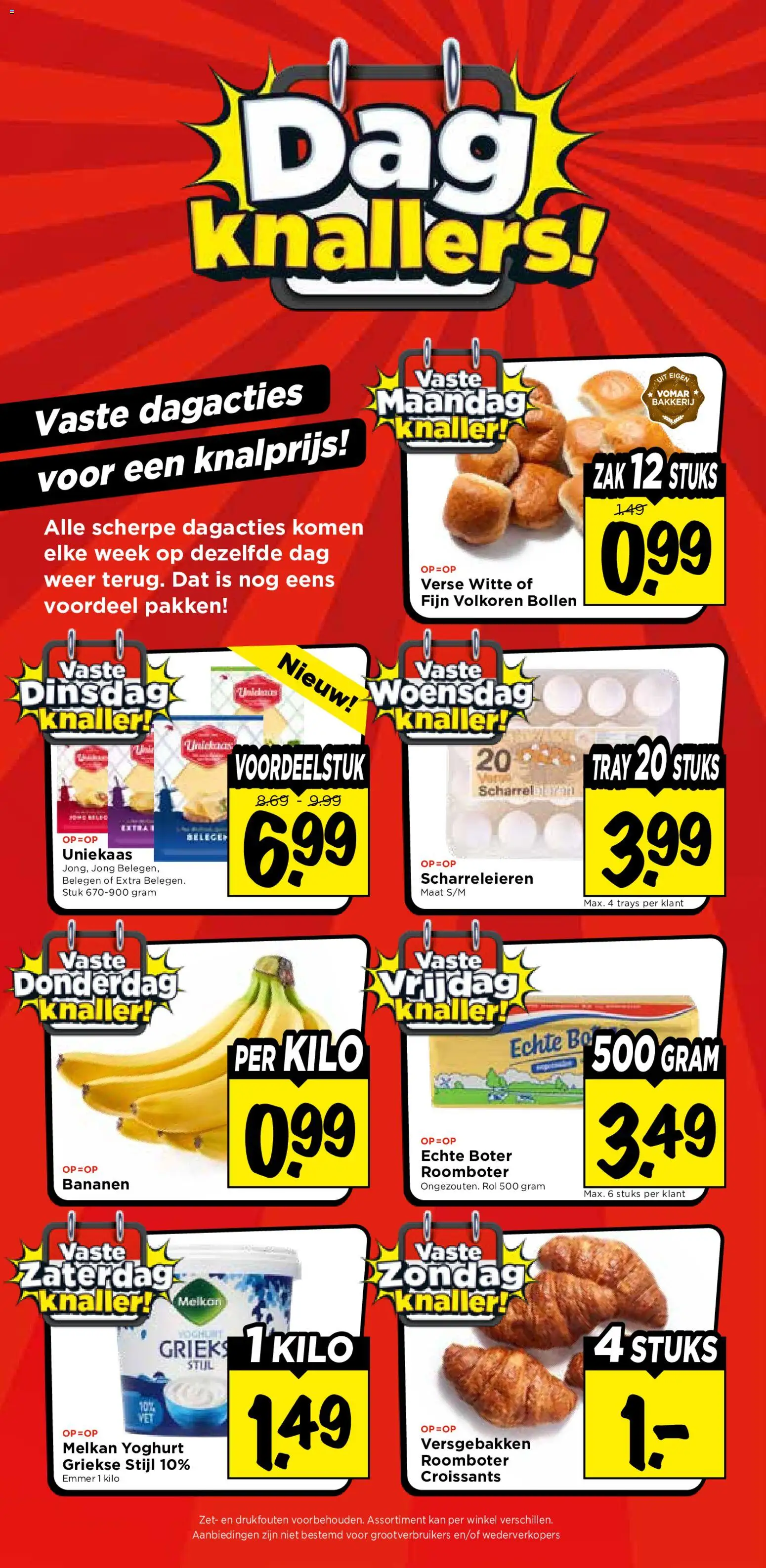 {H1} | Pagina: 21 | Producten: Boter, Bananen, Roomboter, Bakkerij