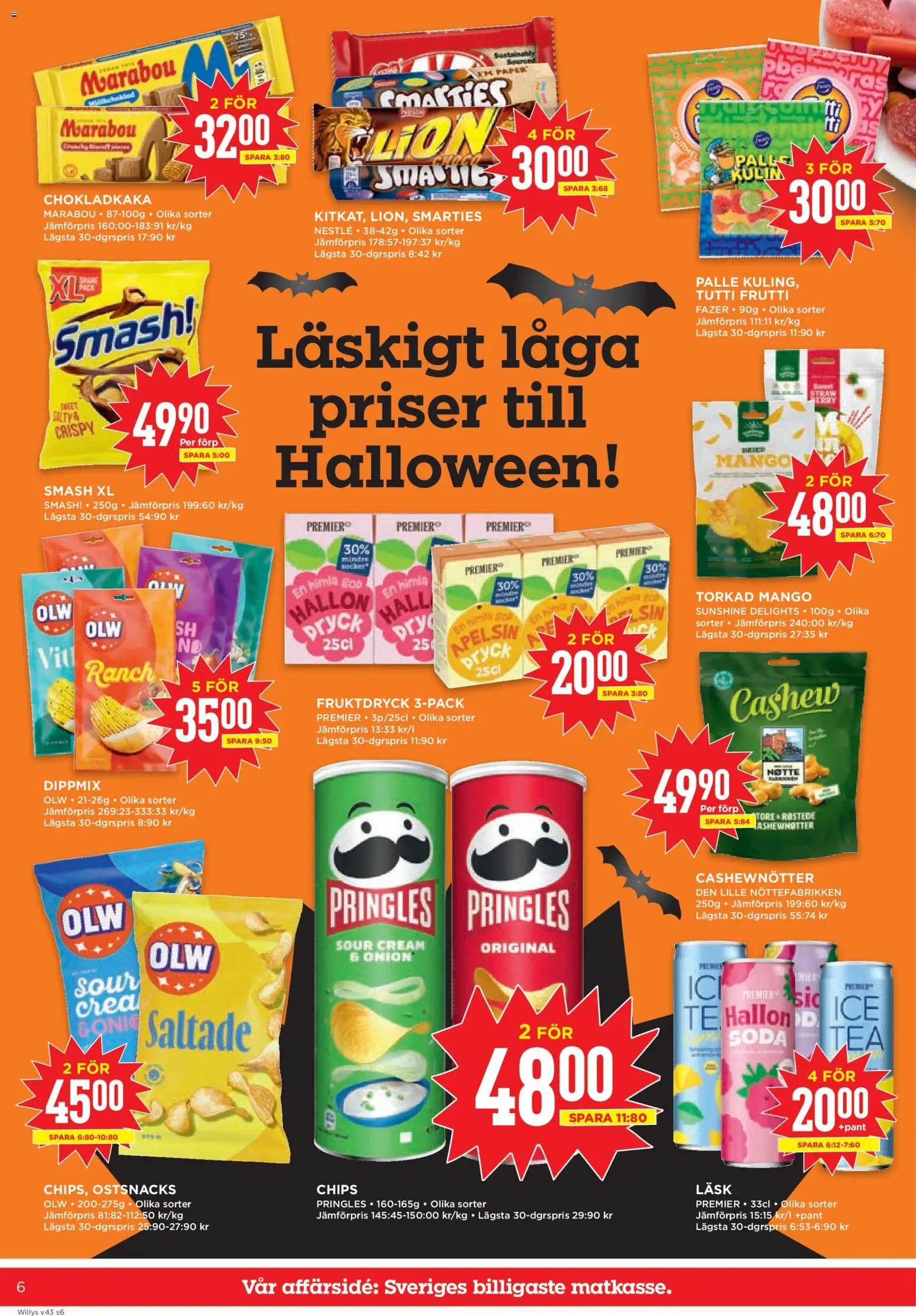 Willys reklamblad aktuell från 19/10/2026 | Sida: 6