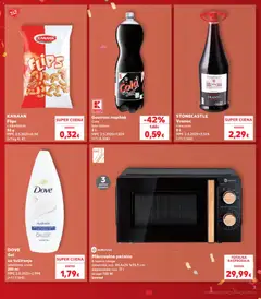 Mikrovalna pećnica, 6 razina snage dimenzije cca. 44,6x24,1x35,9 cm zapremnina cca. 17 l snaga 700 W komad - Pregled kataloga iz trgovine Kaufland, vrijedi od 27.05.2026 | Stranica: 3