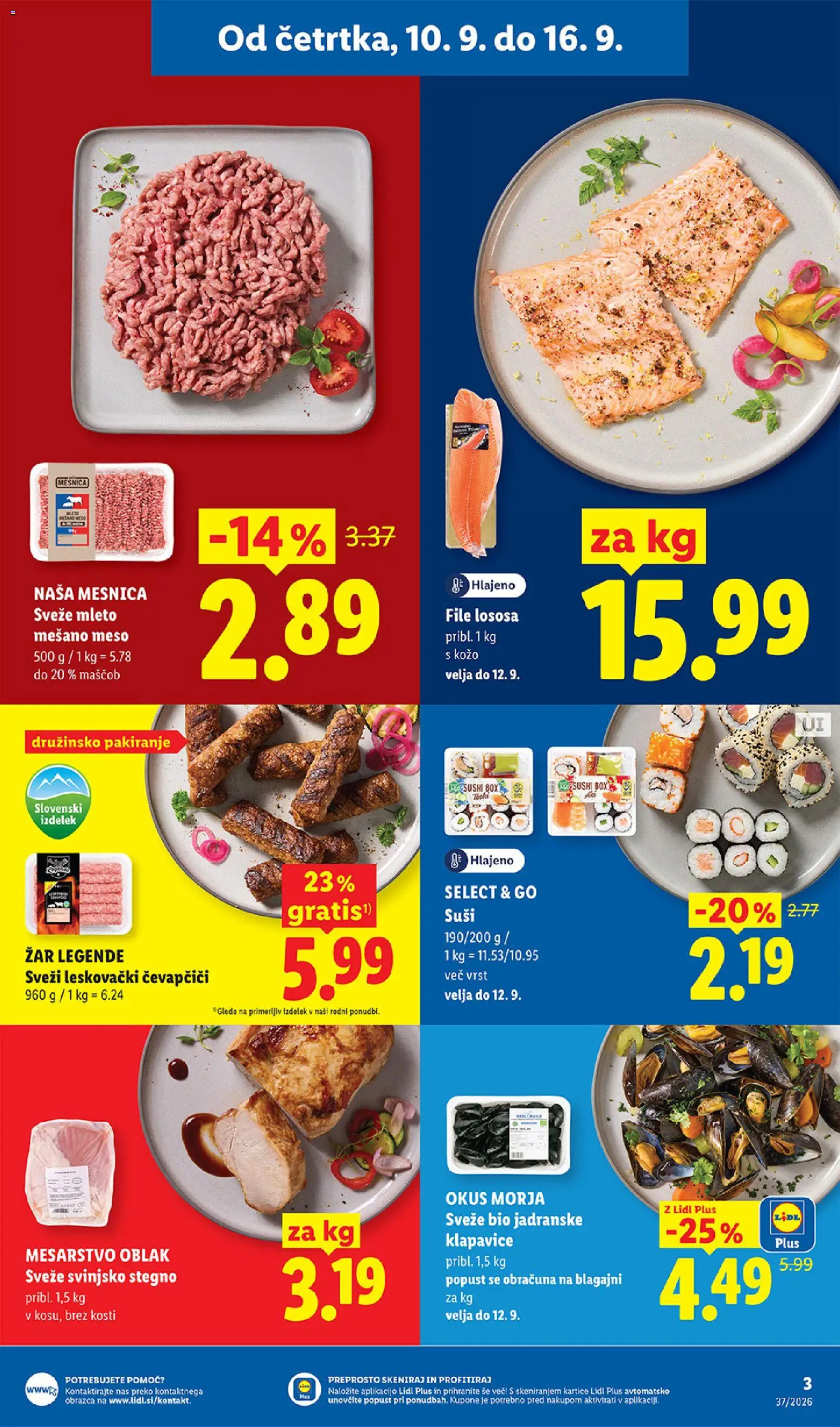 Novi Lidl katalog ponudbe – veljaven od 10.09.2026 | Stran: 3
