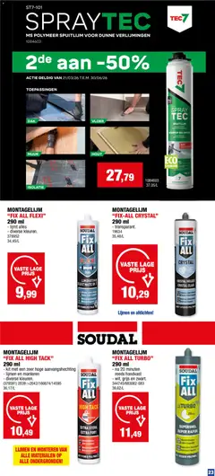 Hubo folder - Voorbeeld van een folder van Hubo, geldig van 27.05.2026 | Pagina: 23