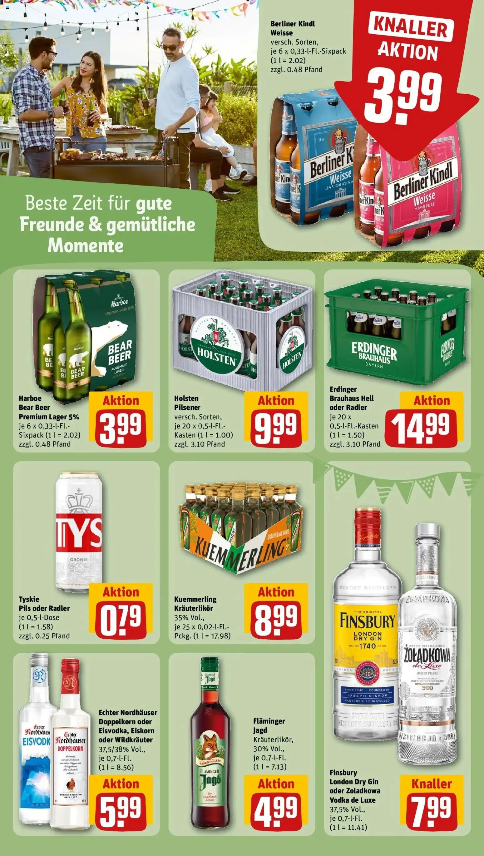 Rewe Prospekt Berlin / Französisch Buchholz	 – gültig ab 04.05.2026 | Seite: 22 | Produkte: Berliner, Tyskie, Erdinger, Radler