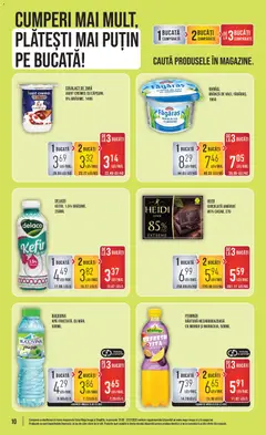 Ofertele Mega Image valabile de la 02.07.2026 | Pagină: 10 | Produse: Ciocolată, Kefir, Căpșuni, Apă