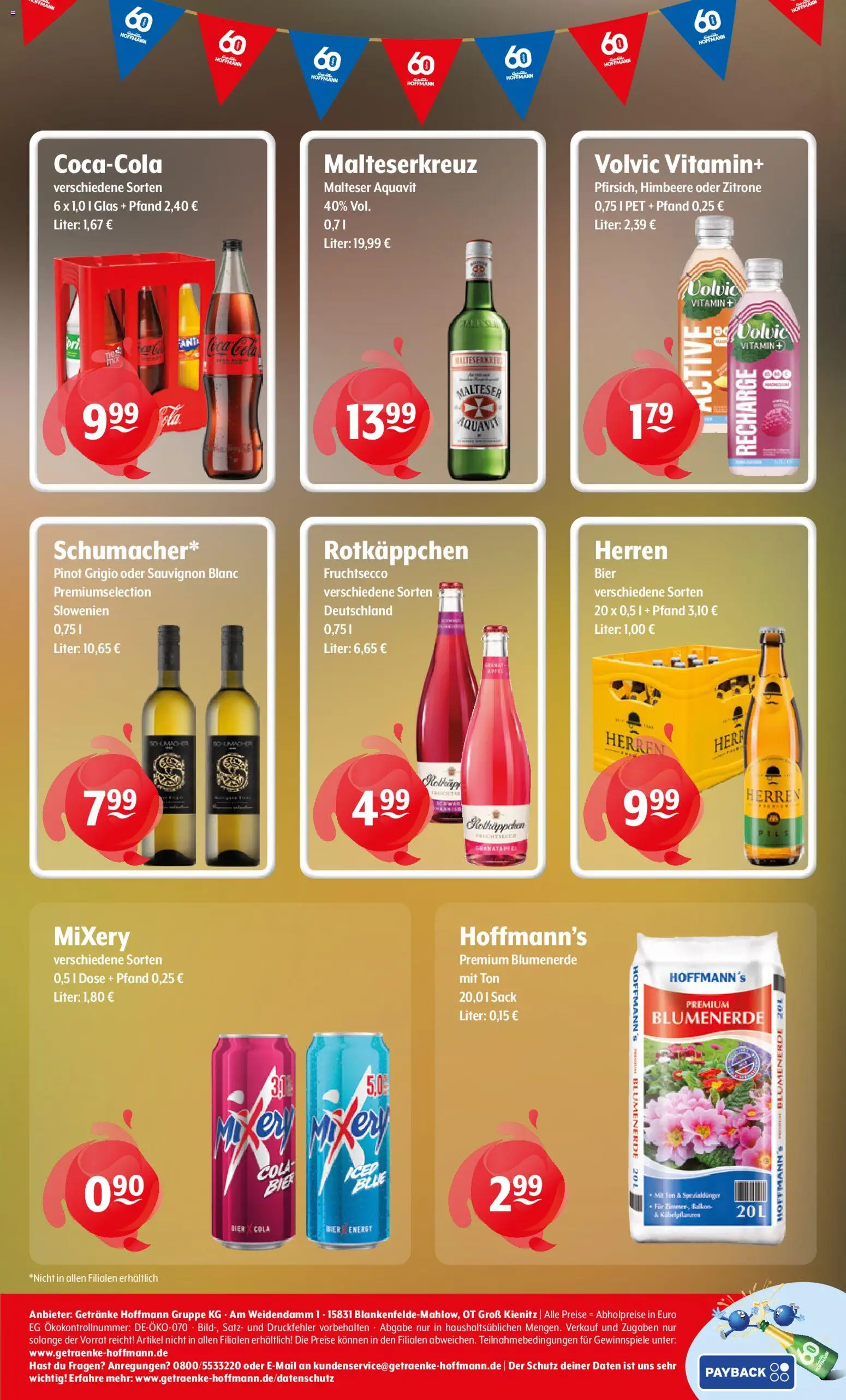 Getränke Hoffmann Prospekt – gültig ab 20.07.2026 | Seite: 8 | Produkte: Granatapfel, Energy, Bier, Mixery