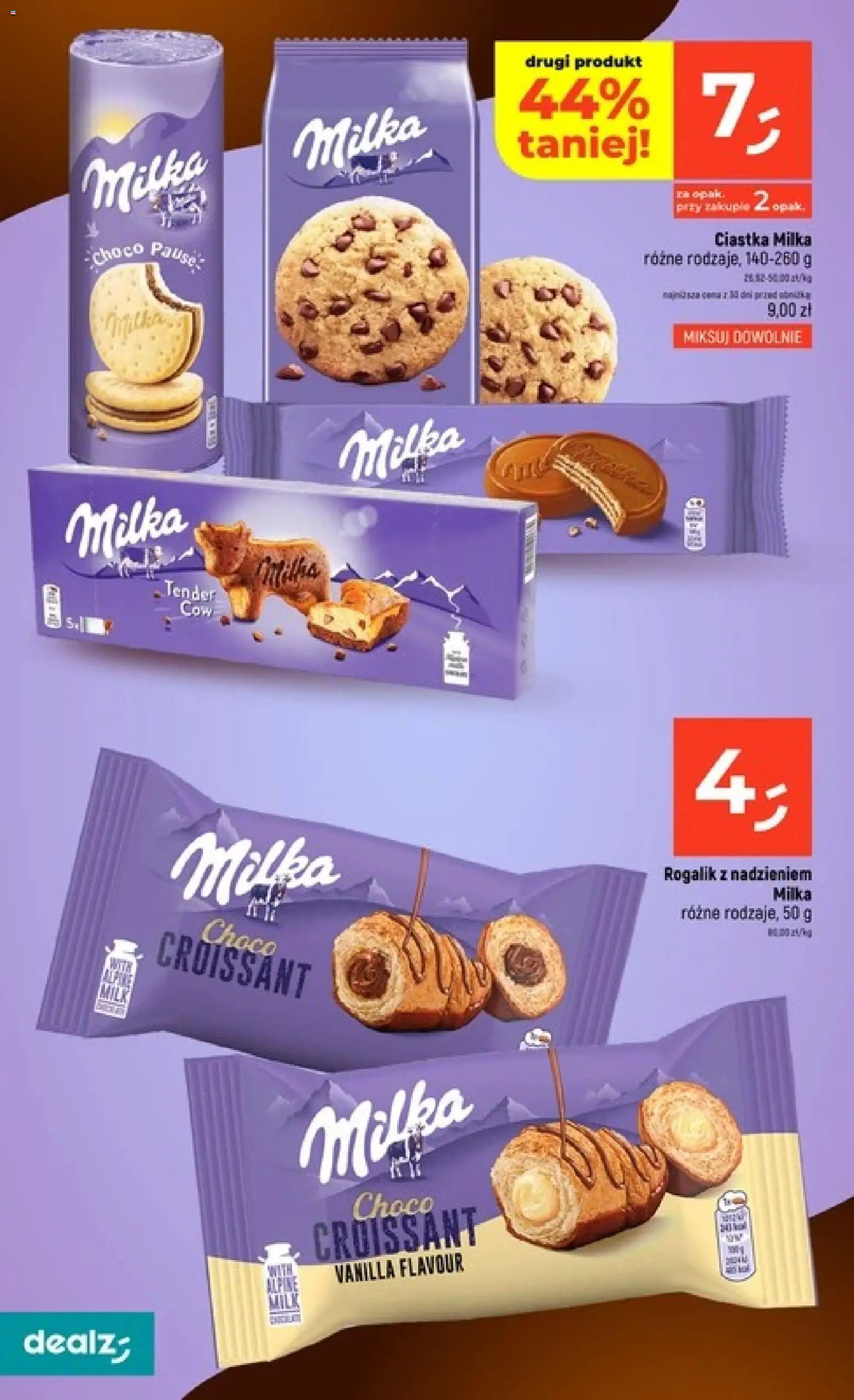 Dealz gazetka od 03.09.2026 | Strona: 16 | Produkty: Croissant, Milka, Ciastka