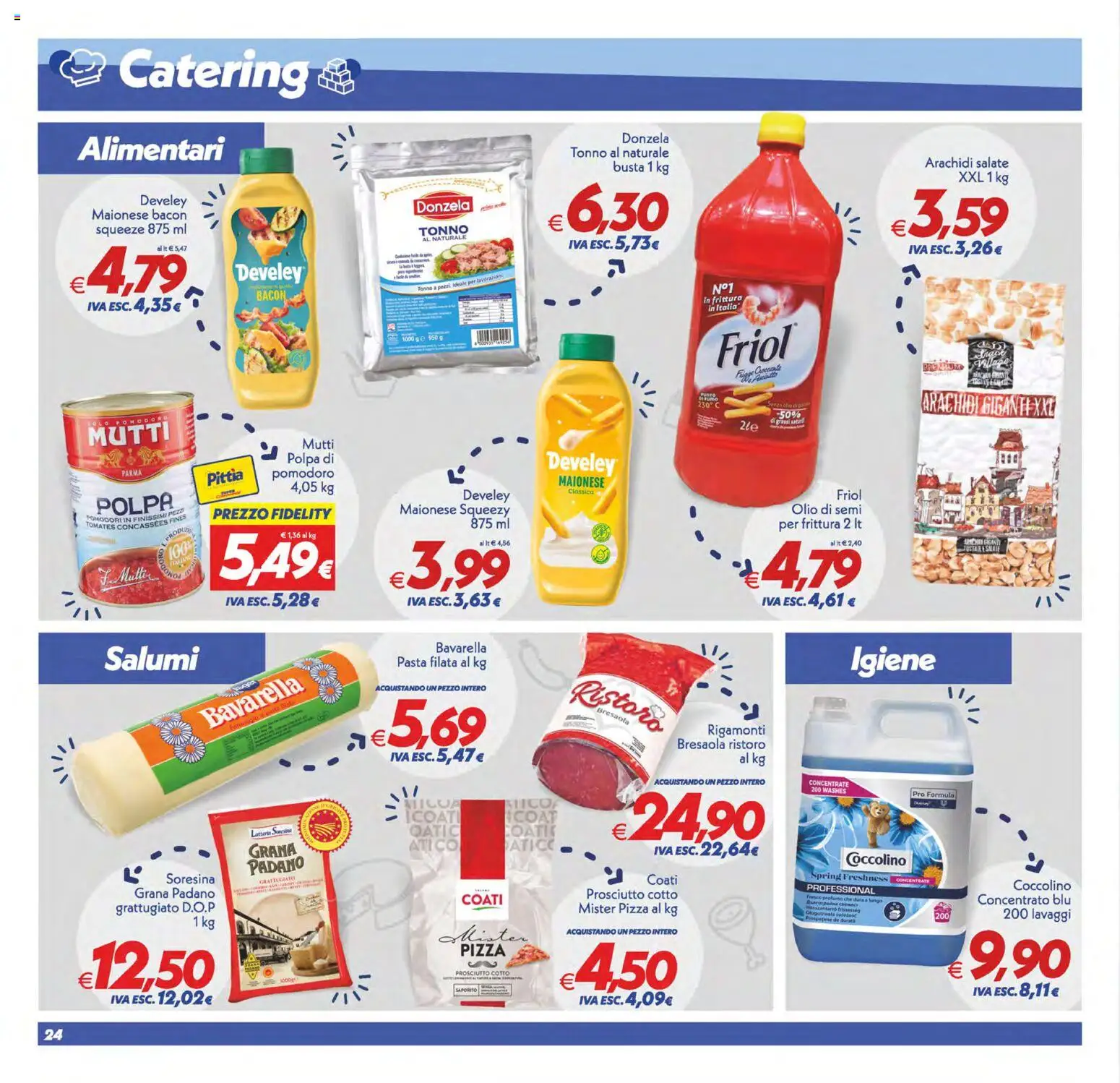 Volantino SuperConveniente del 02/10/2026 | Pagina: 24 | Prodotti: Prosciutto Cotto, Maionese, Pomodoro, Tonno