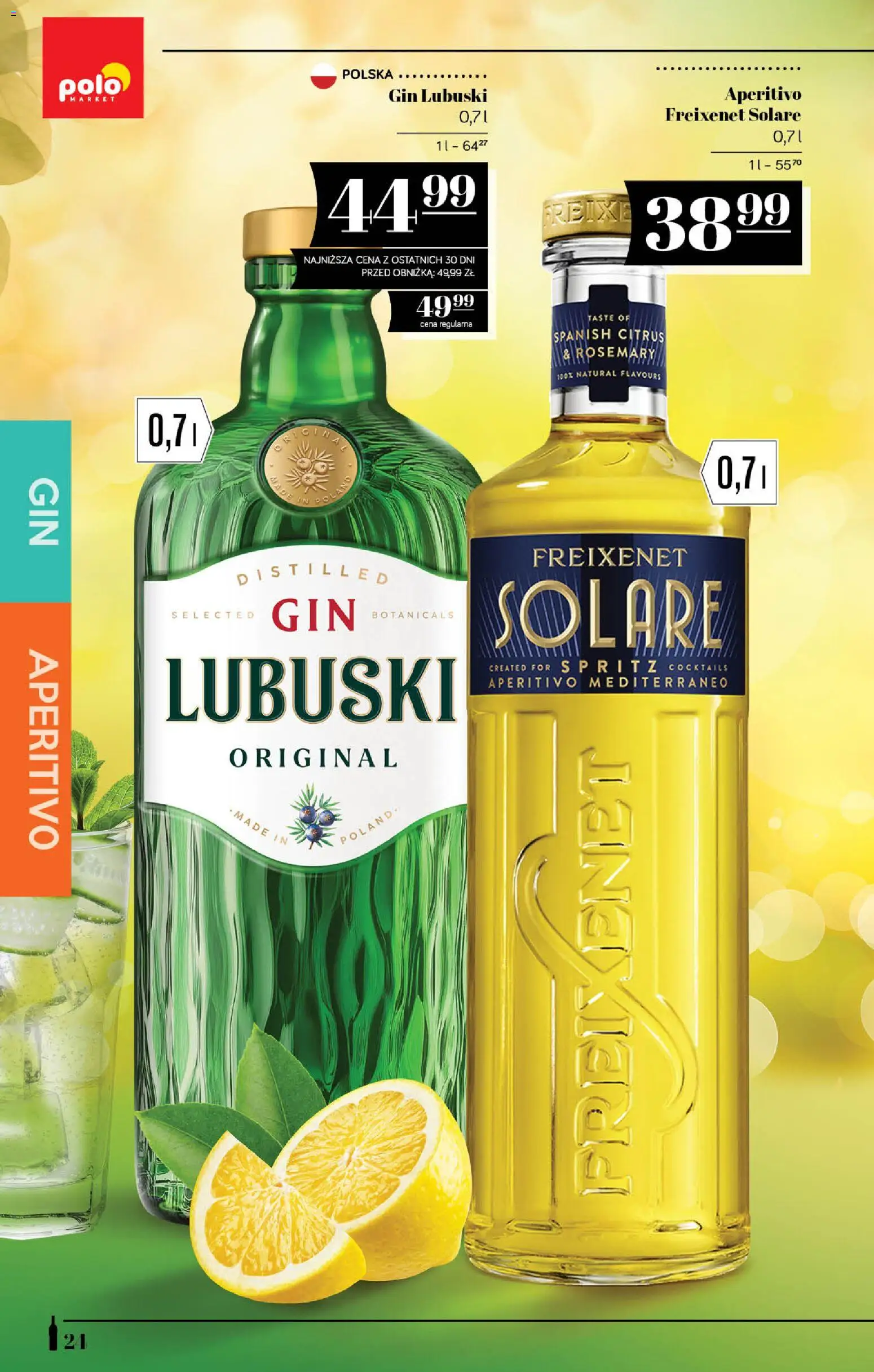 POLOmarket katalog - Alkoholi od 24.09.2026 | Strona: 24 | Produkty: Gin Lubuski, Gin