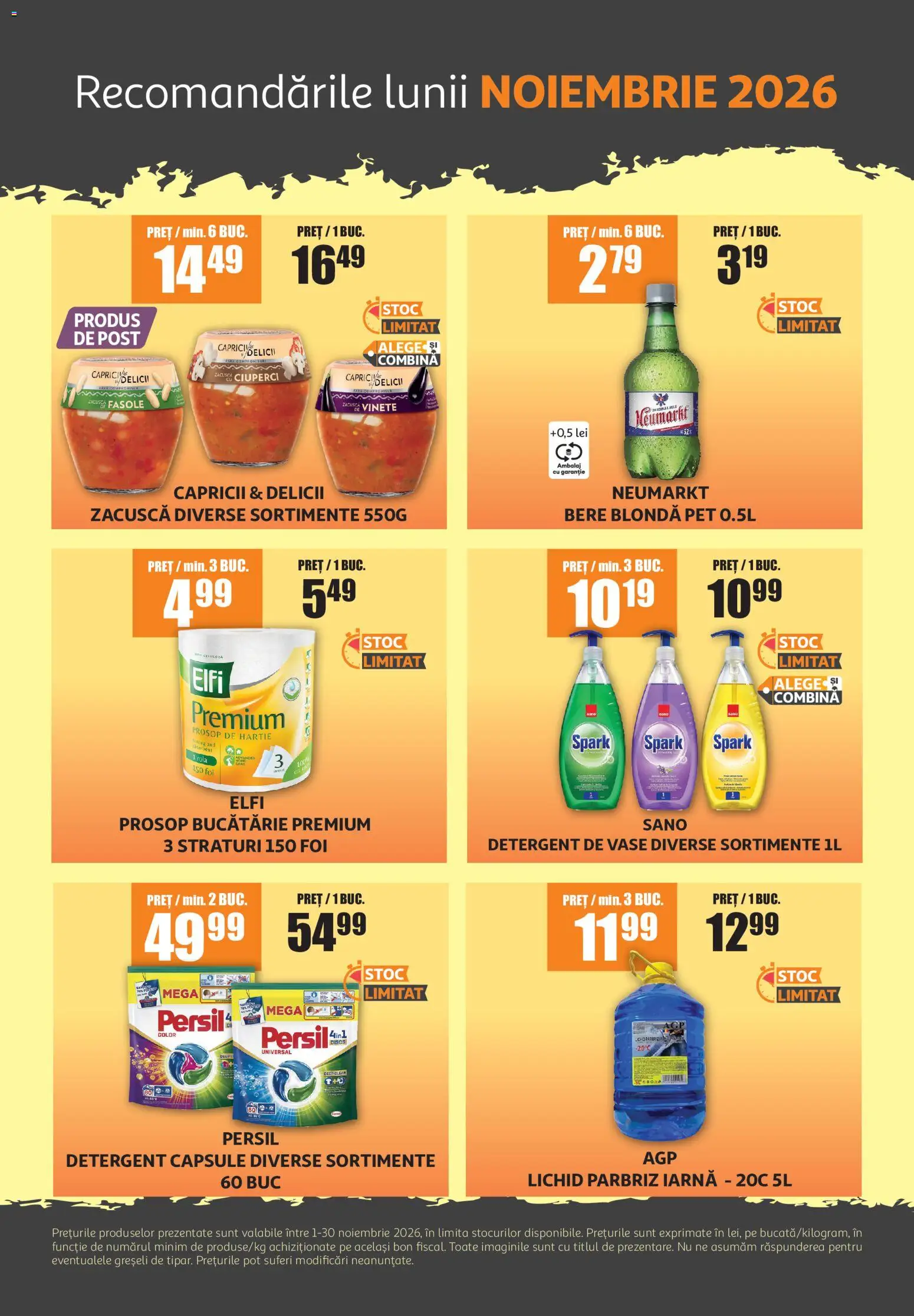 Noul catalog ATAC – valabil de la 01.11.2026 | Pagină: 7 | Produse: Parbriz, Premium, Vase, Bere
