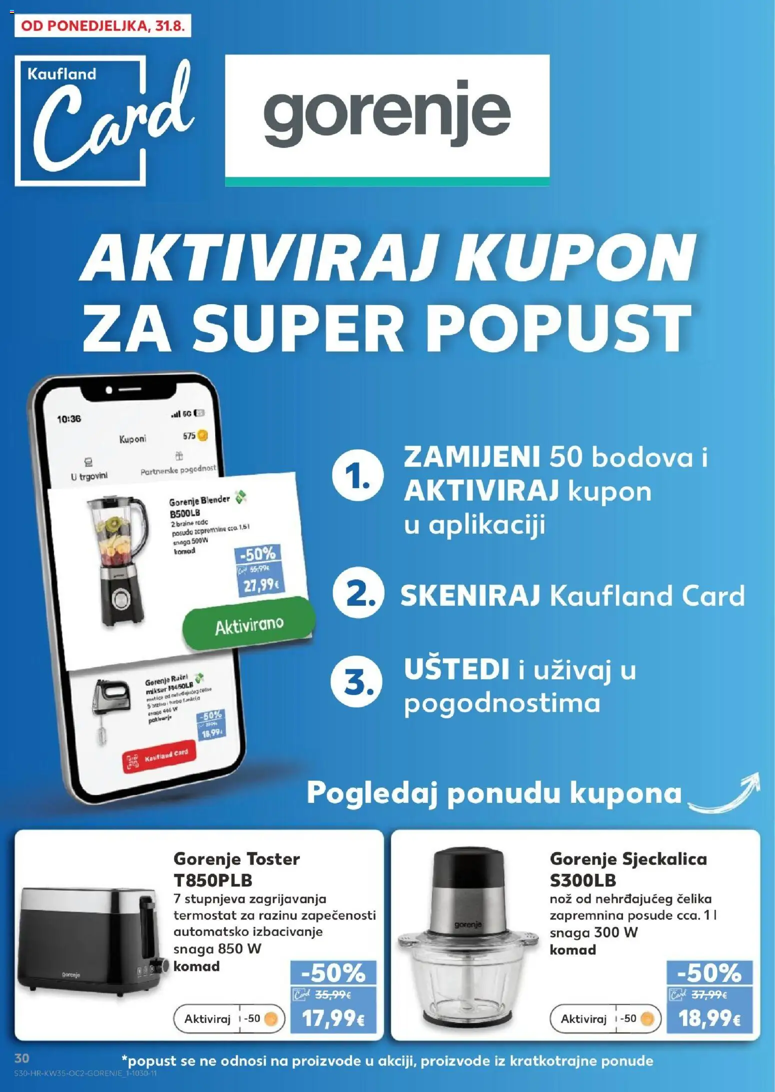 Kaufland HR akciós ujság - amely érvényes a következő dátumtól: 2026.08.26. | Oldal: 30