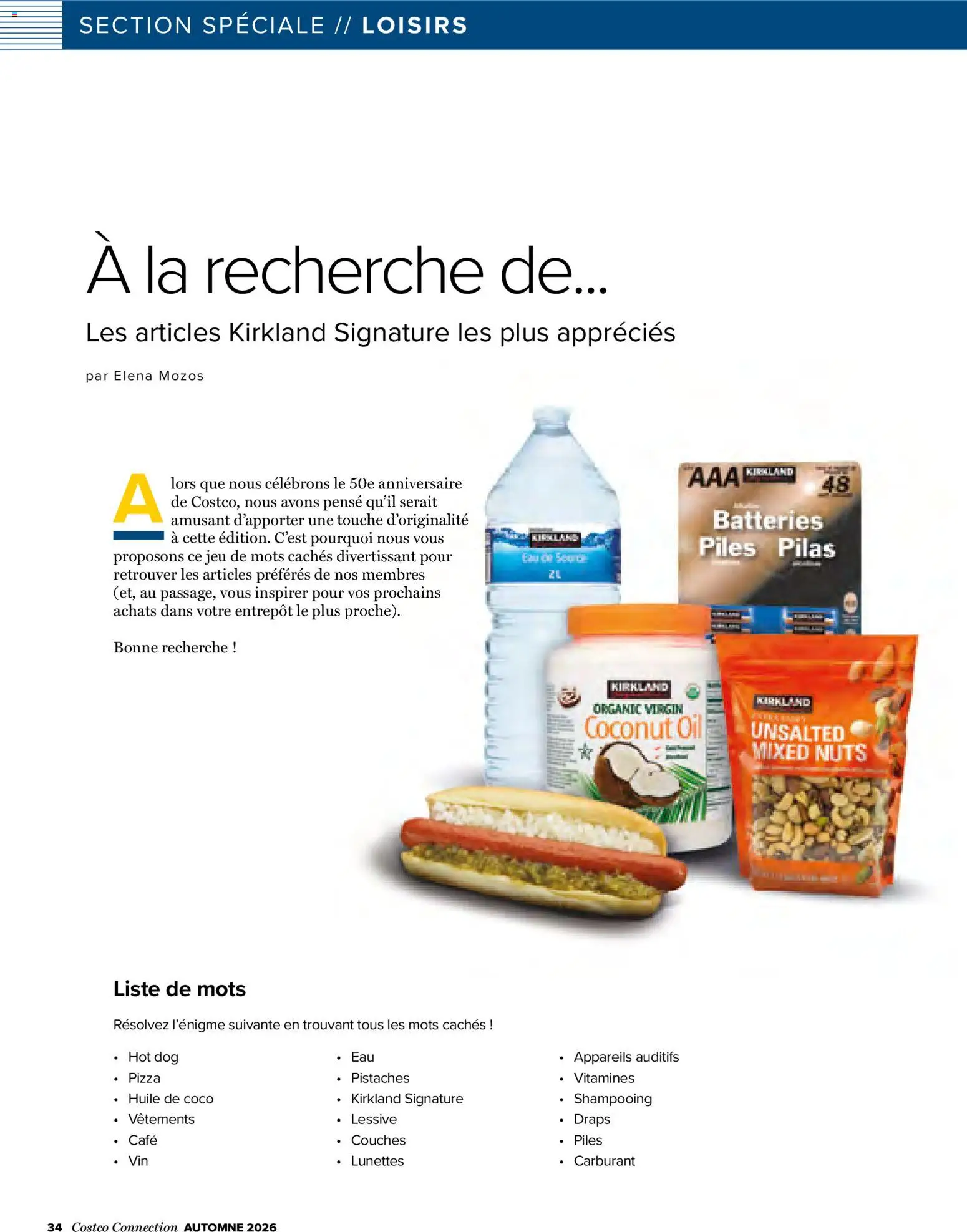 {H1} | Page: 34 | Produits: Shampooing, Vêtements, Huile, Lunettes