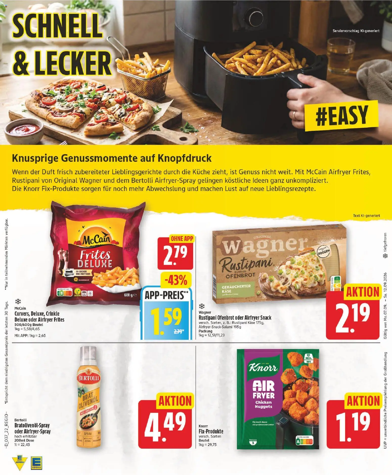 Edeka Prospekt – gültig ab 07.09.2026 | Seite: 22
