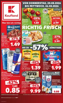 Kaufland Prospekt Arnsberg ab 20.08.2026 gültig