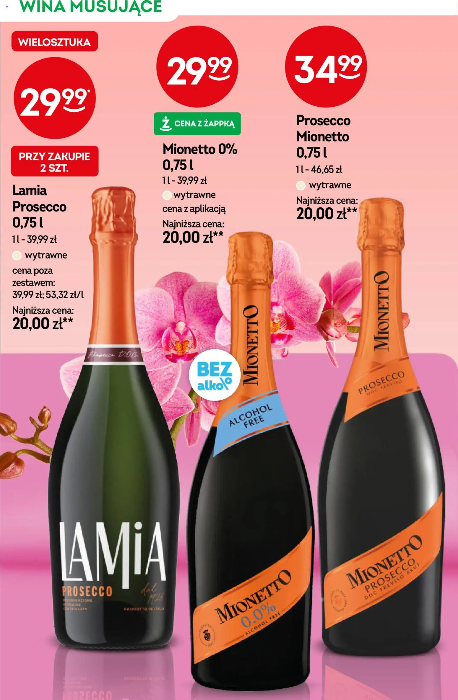 Żabka gazetka - Katalog win od 24.06.2026 | Strona: 12 | Produkty: Mionetto prosecco, Prosecco