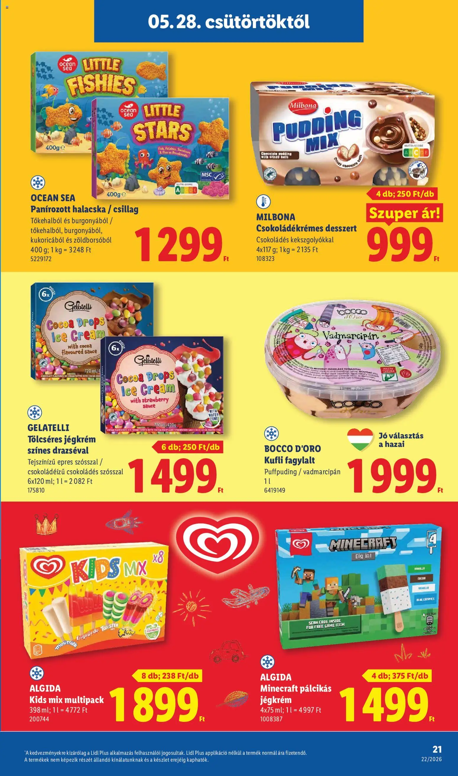 Lidl akciós ujság - amely érvényes a következő dátumtól: 28.05.2026 | Oldal: 21