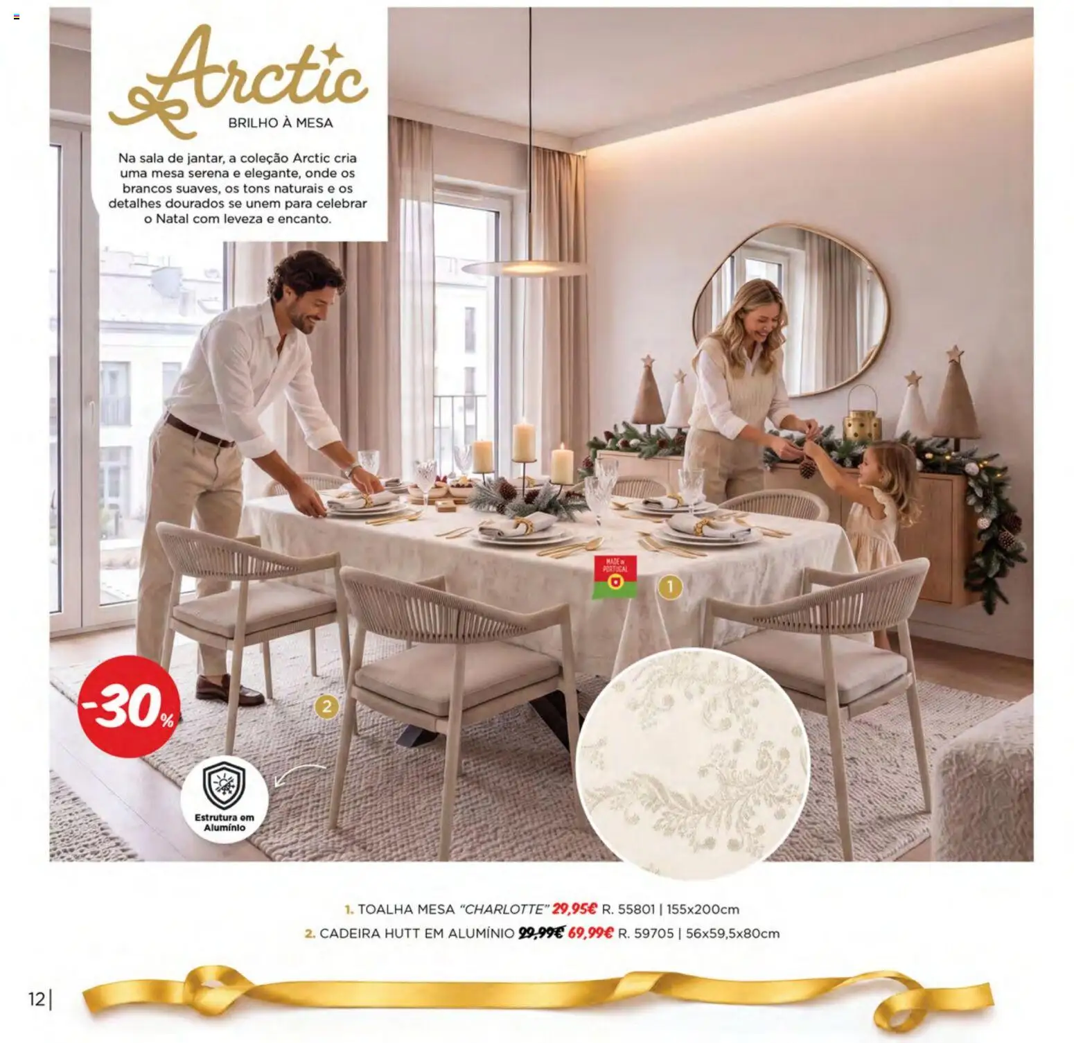 Espaço Casa Catálogo de Natal 2026 │ válido de 06/10/2026 | Página: 12 | Produtos: Mesa, Cadeira