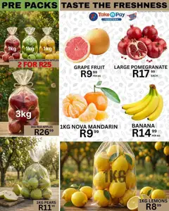 Take n Pay specials catalogue – valid from 12.05.2026 | Page: 2 | Products: Pears, Apples, Fruit
