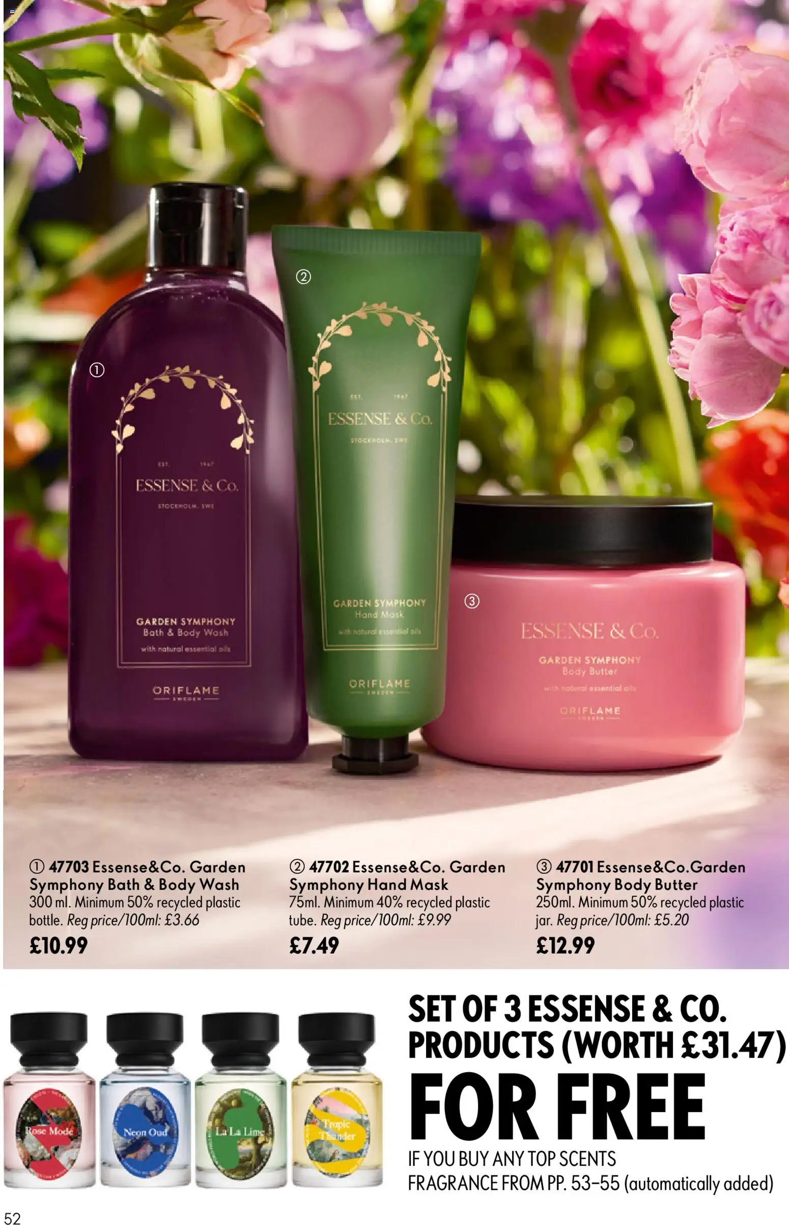 {H1} | Page: 52 | Products: Bath, Fragrance, Mask, Butter