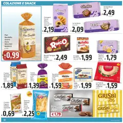 Anteprima del volantino Paghi Poco volantino valido a partire dal 19/06/2026 | Pagina: 16 | Prodotti: Cioccolato, Pasta, Nutella, Crostini