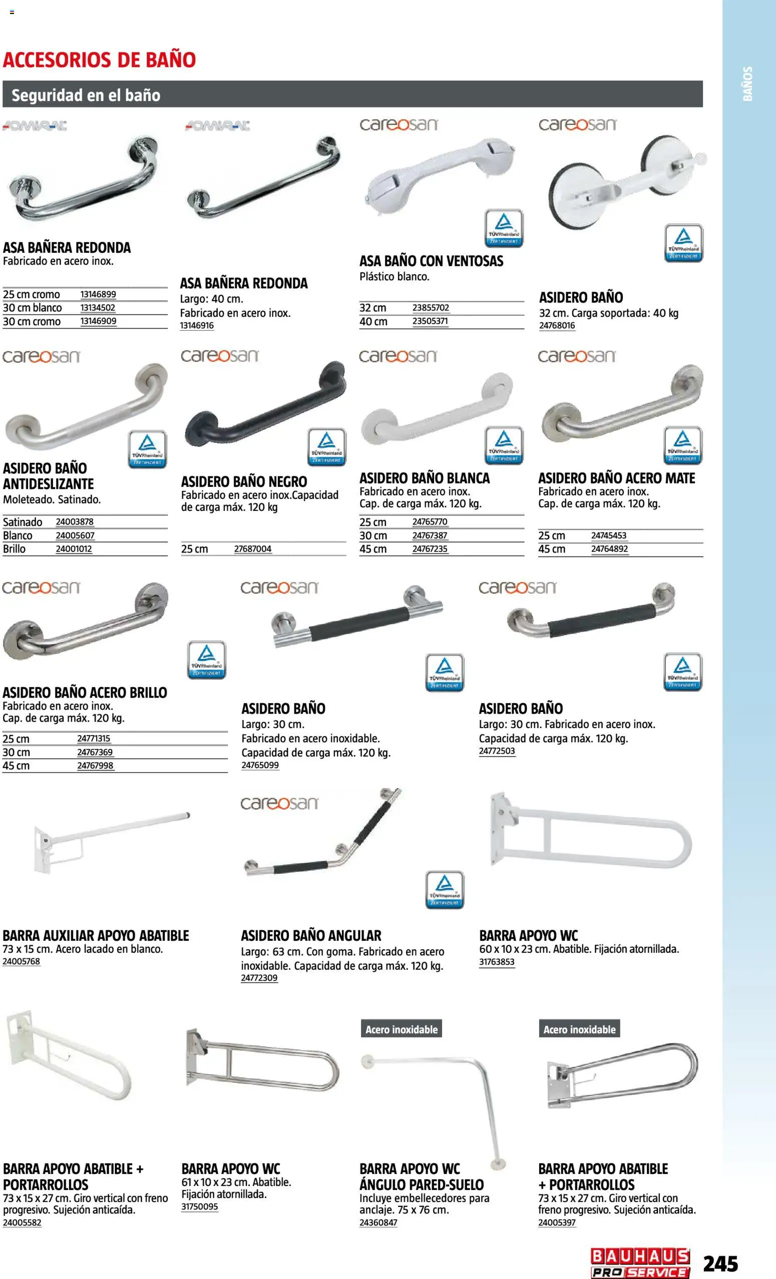 Bauhaus ProService │ válido desde el 11/05/2026 | Página: 245 | Productos: Baño