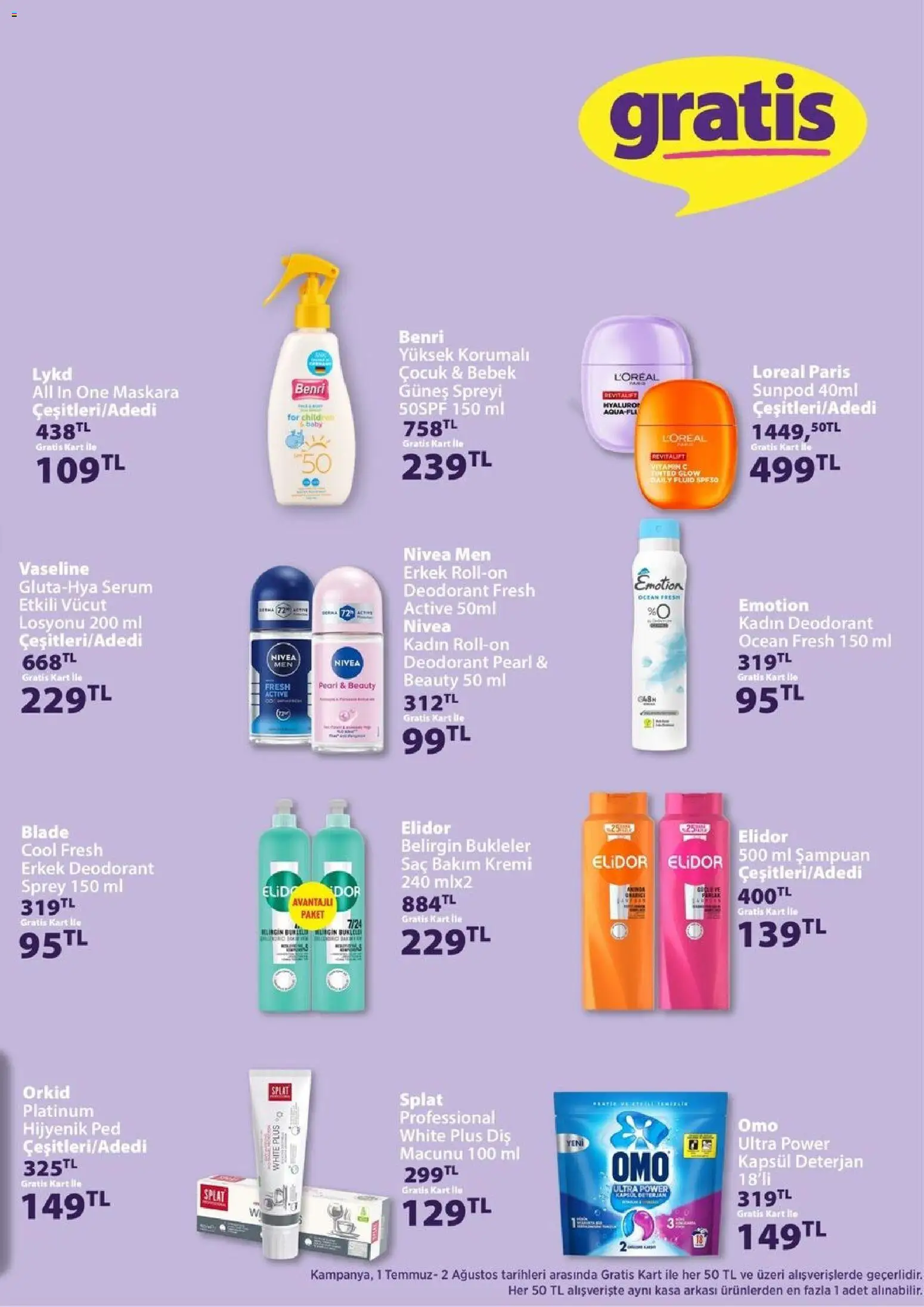 Gratis Katalog - 01 Temmuz 2026 tarihinden itibaren geçerlidir | Sayfa: 5