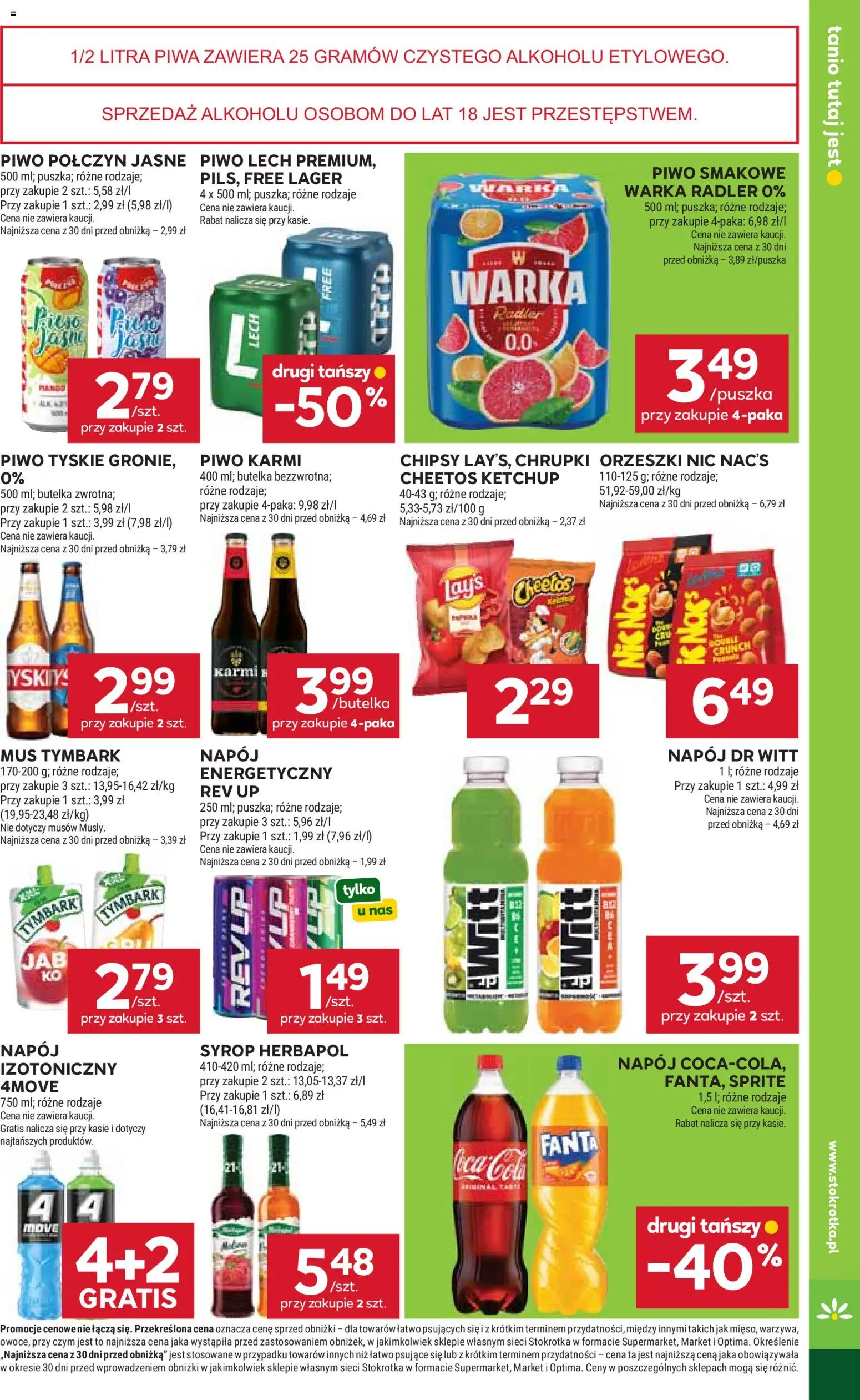 Stokrotka gazetka - Market od 15.10.2026 | Strona: 23 | Produkty: Stokrotka, Chrupki, Tyskie, Piwo