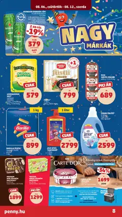 MAGNUM MINI JÉGKRÉM MULTIPACK*, 8 x 55 ml 4316 Ft/liter, 237 Ft/db - amely érvényes a következő dátumtól: 2026.08.06. | Oldal: 11