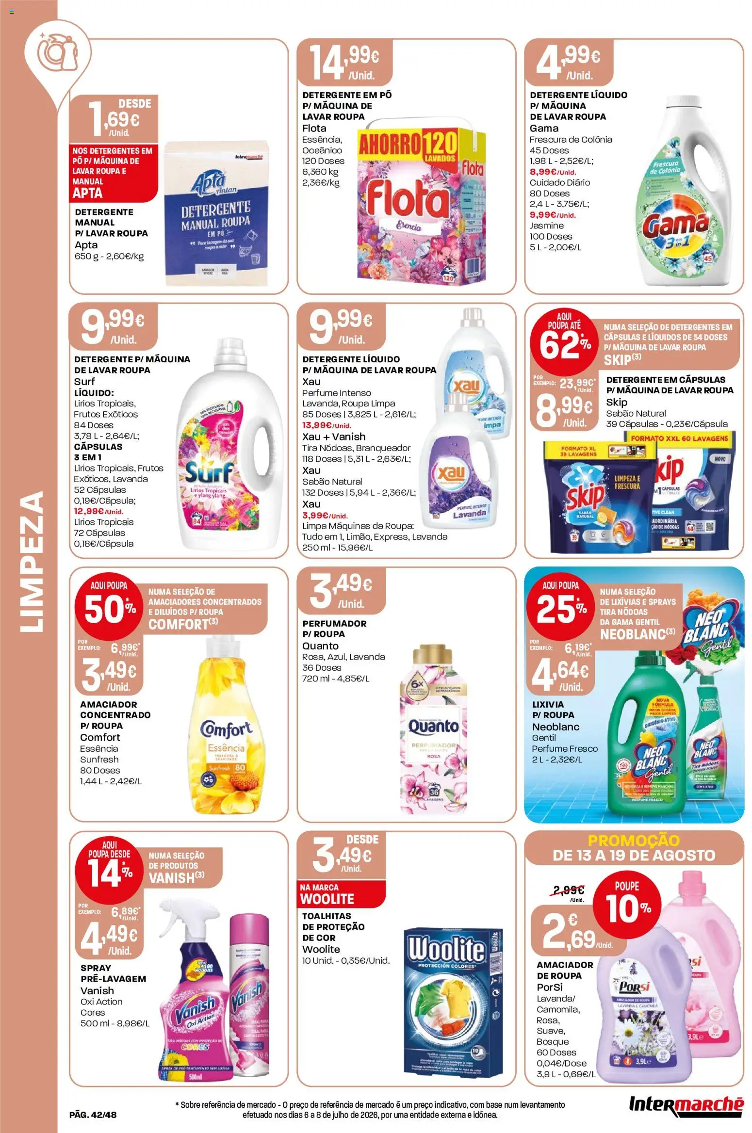Intermarché folheto │ válido de 13/08/2026 | Página: 42