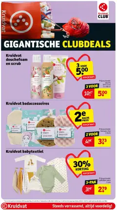 Kruidvat folder week 32 - Voorbeeld van een folder van Kruidvat, geldig van 04-08-2026 | Pagina: 35 | Producten: Kaart, Kan, La, Douche