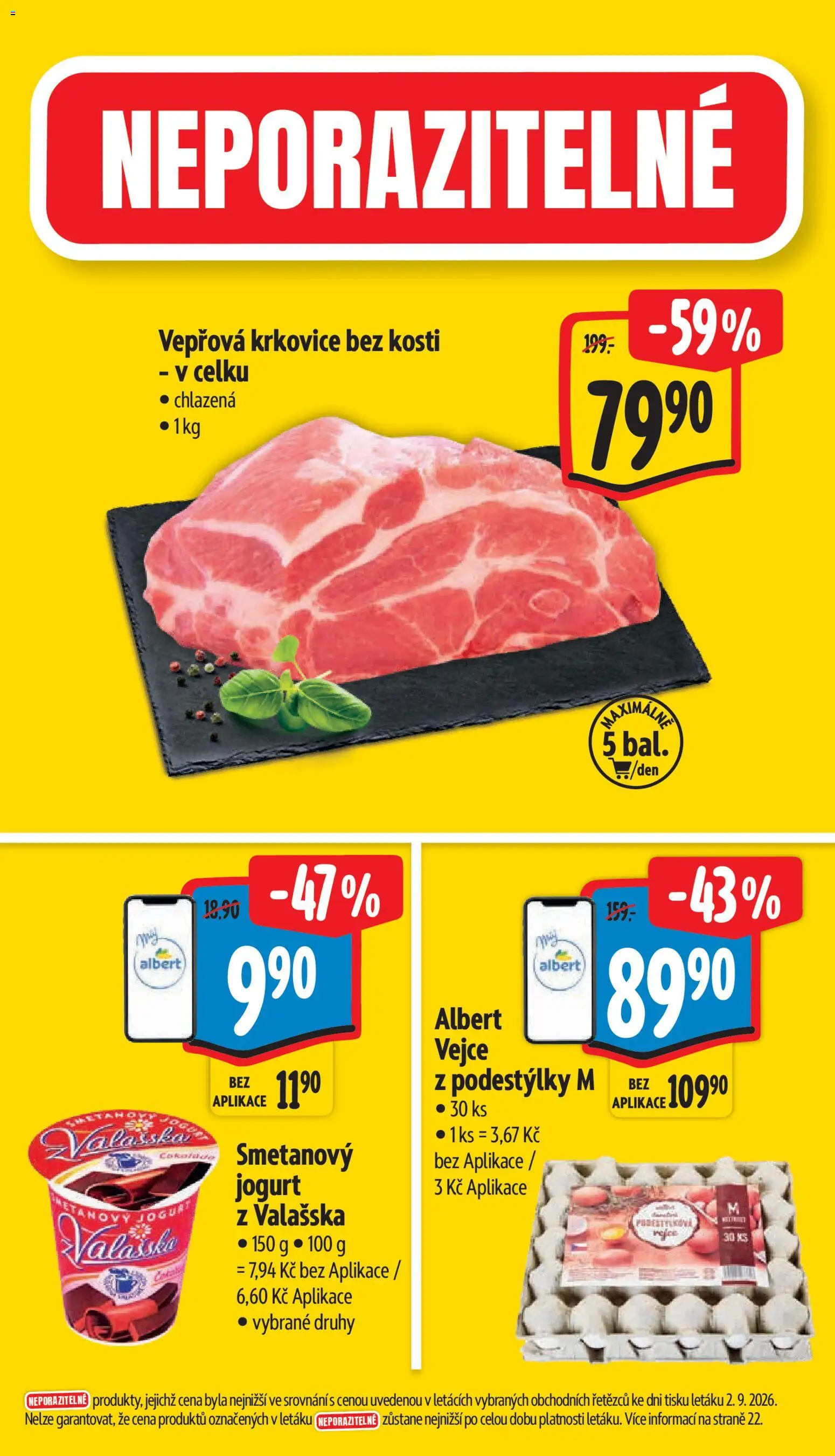 Albert leták - Hypermarket od 09.09.2026 | Strana: 3