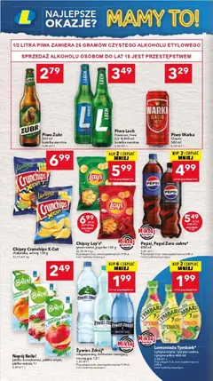 Pogląd oferty "Lewiatan gazetka - Warszawa" - ważna od 21.05.2026 | Strona: 14 | Produkty: Cytryna, Chipsy, Mięta, Warka