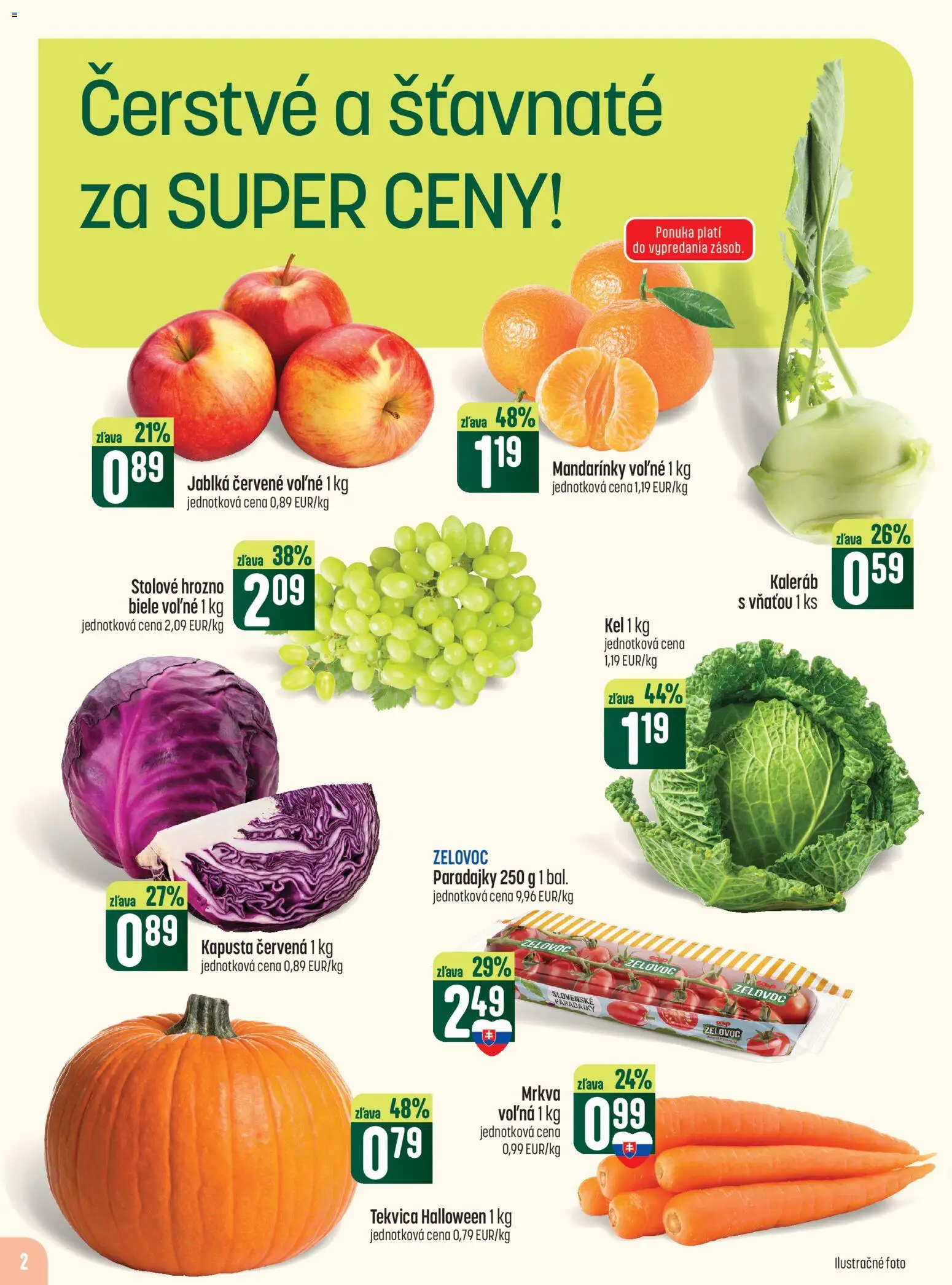 Nové COOP Jednota akcie – leták je platný od 22.10.2026 | Strana: 2