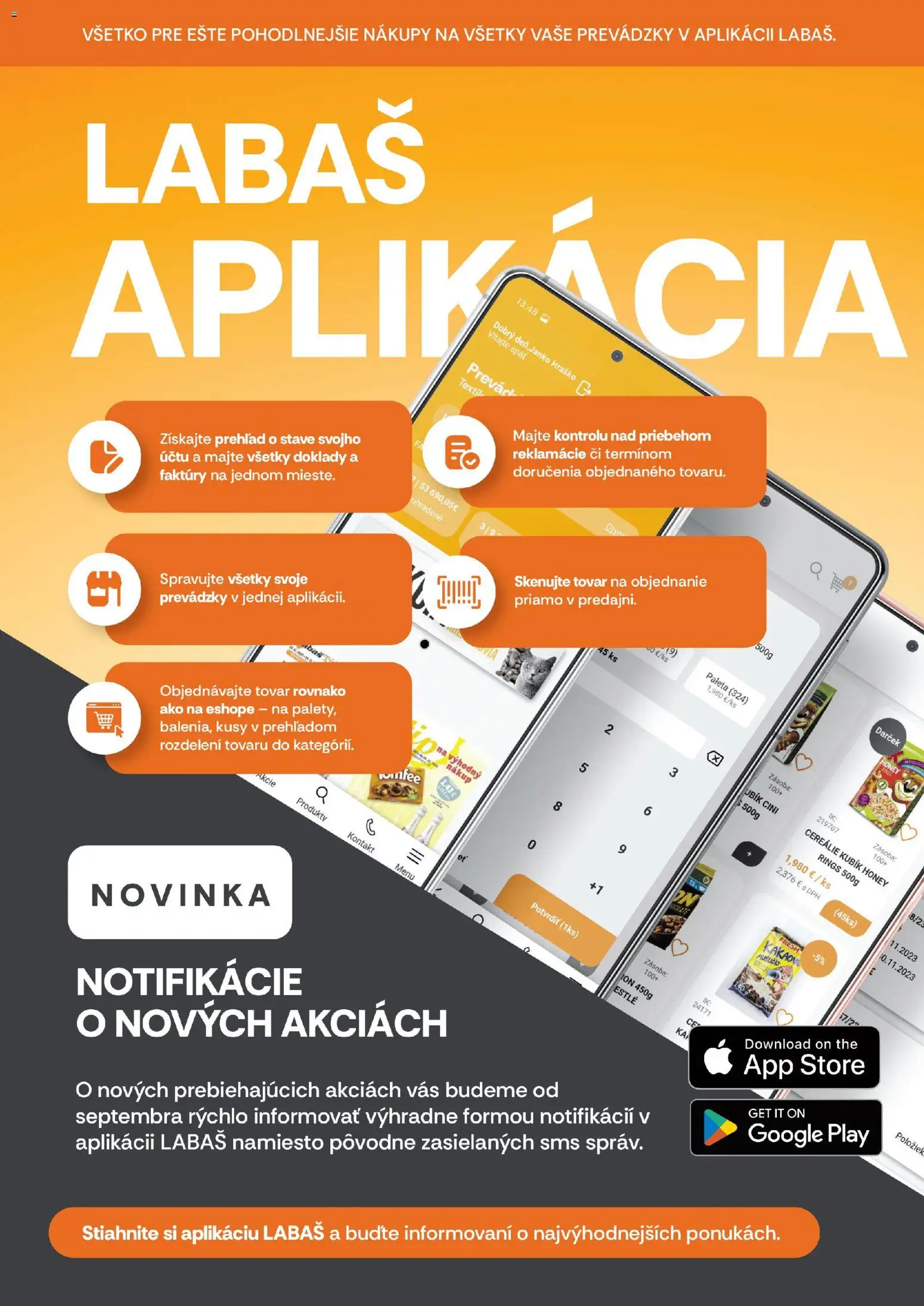 Nové Labaš akcie – leták je platný od 05.06.2026 | Strana: 17 | Produkty: Cereálie