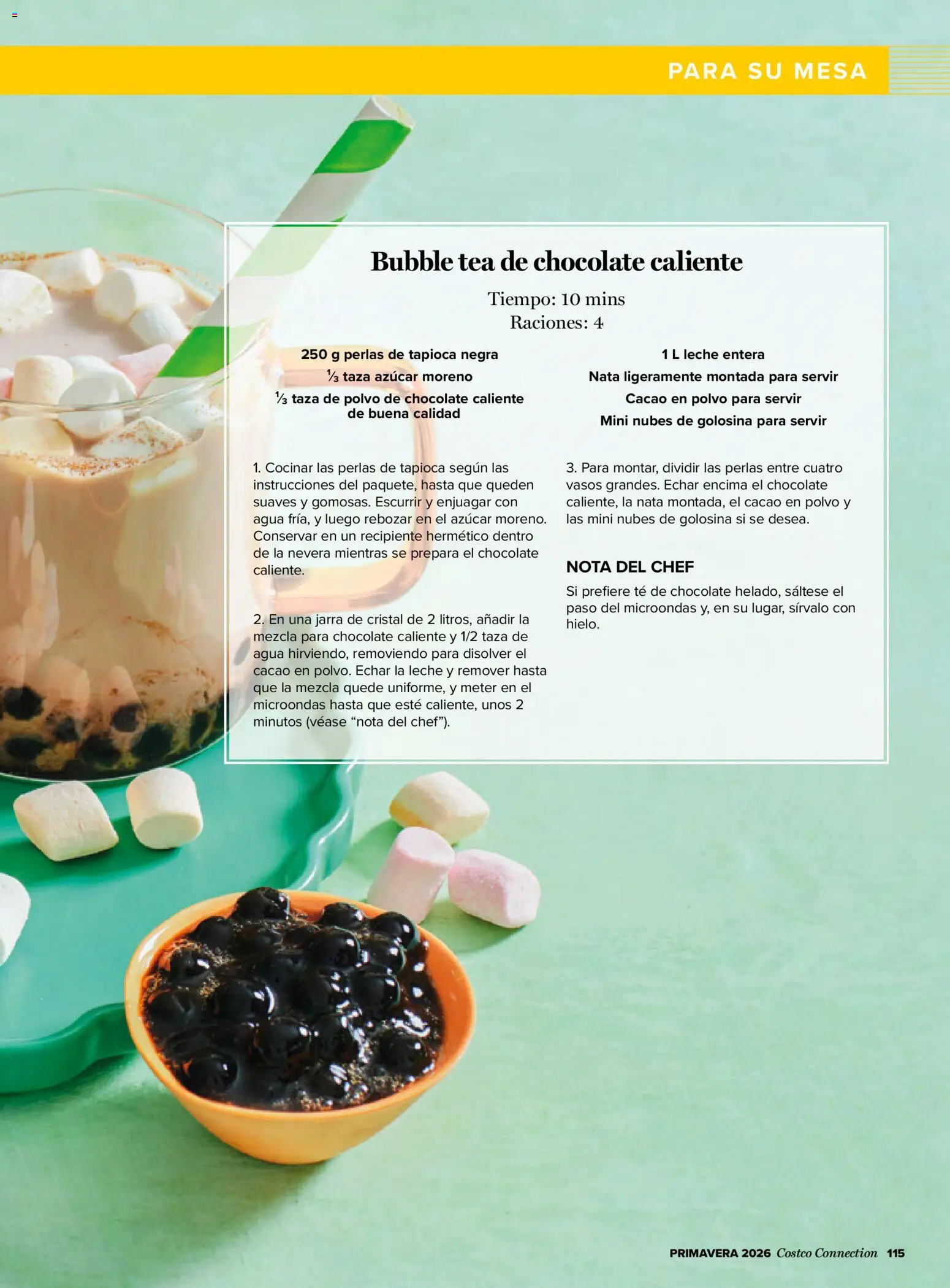 Costco catálogo │ válido desde el 19.03.2026 | Página: 115 | Productos: Polvo, Leche, Chocolate, Nevera