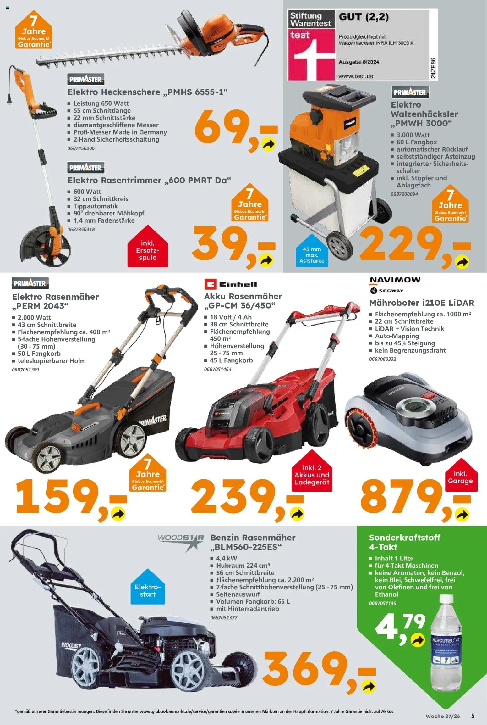 Globus Baumarkt Prospekt – gültig ab 29.06.2026 | Seite: 5