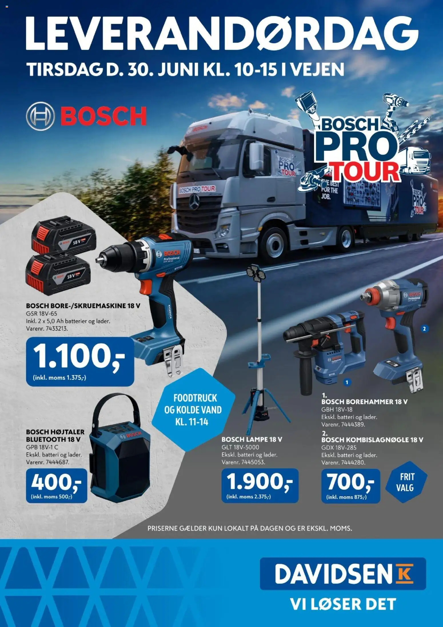 Davidsen tilbudsavis – gyldig fra 30.06.2026 | Side: 1 | Produkter: Batterier, Lampe, Batteri