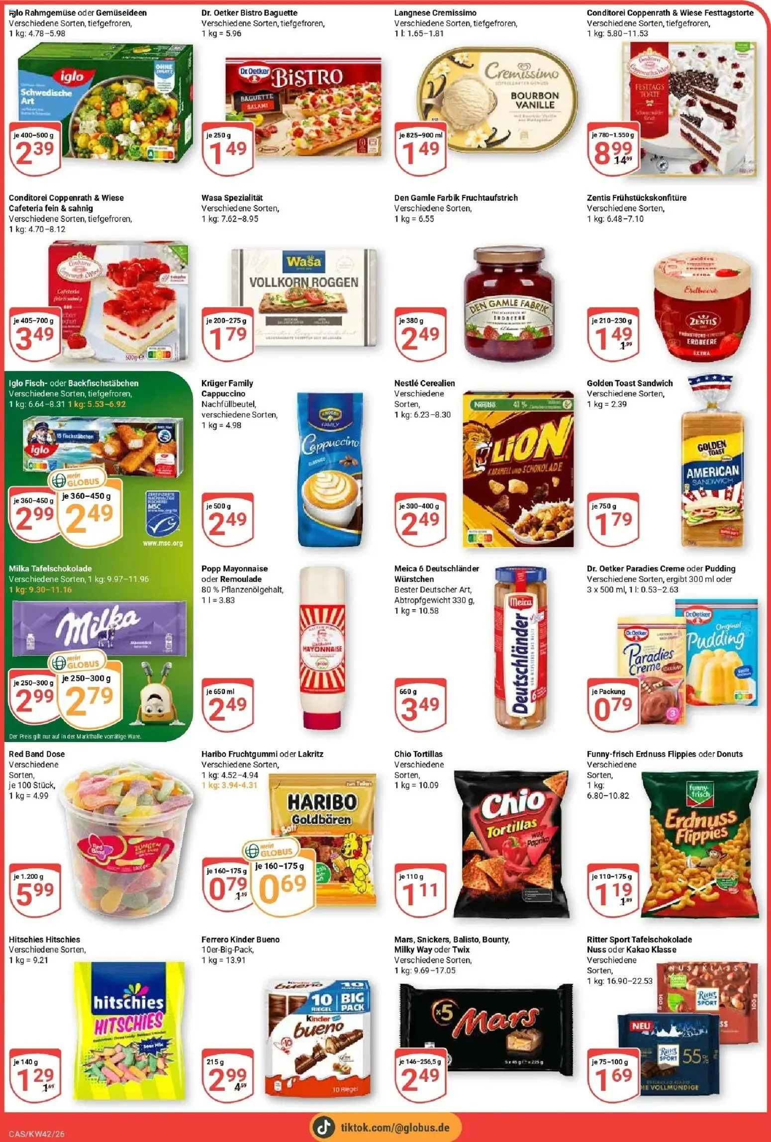 Globus Prospekt Castrop-Rauxel (ab 12.10.2026) » Angebote online | Seite: 3 | Produkte: Langnese, Langnese cremissimo, Pudding, Vanille