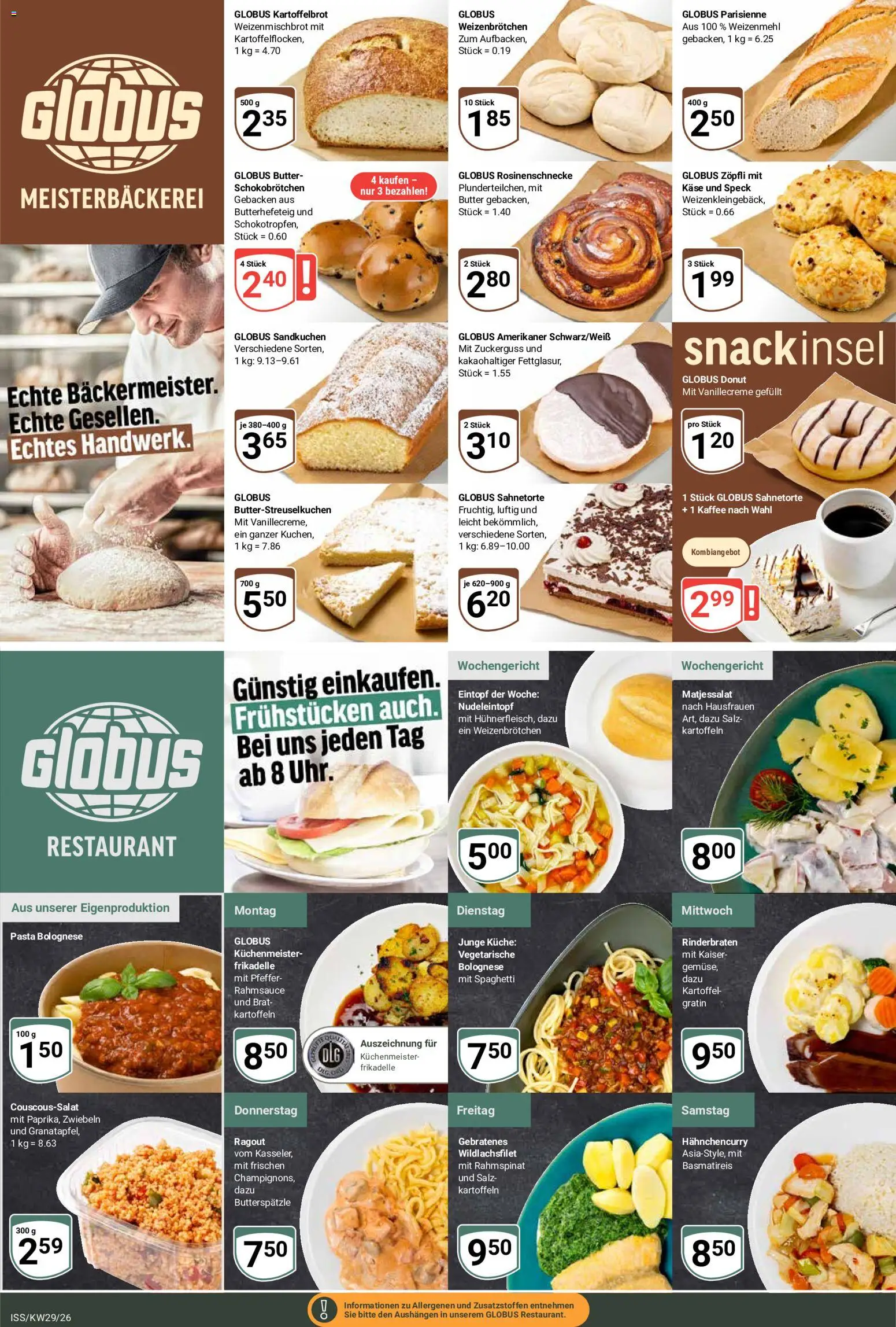 Globus Prospekt – gültig ab 13.07.2026 | Seite: 5 | Produkte: Rinderbraten, Kaffee, Küche, Pfeffer