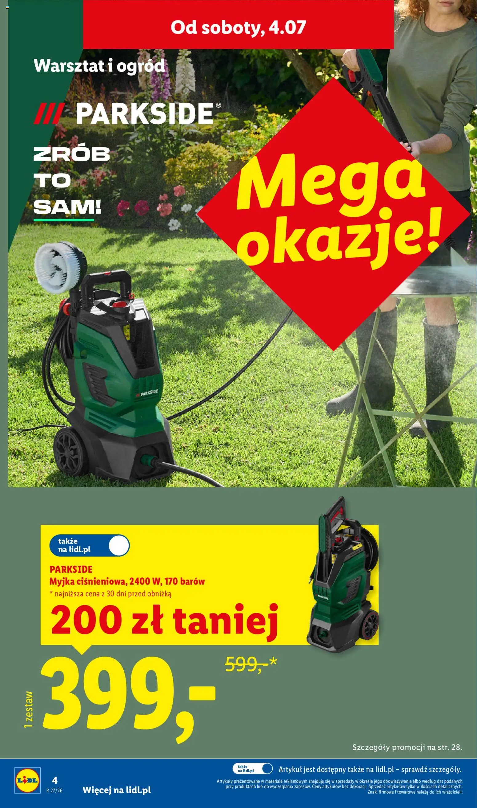 Lidl Polsko katalog od 29.06.2026 | Strana: 4 | Produkty: Parkside