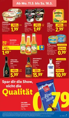 Lidl Prospekt ab 11.05.2026 gültig | Seite: 15 | Produkte: Gartenmöbel, Sonnenschirm