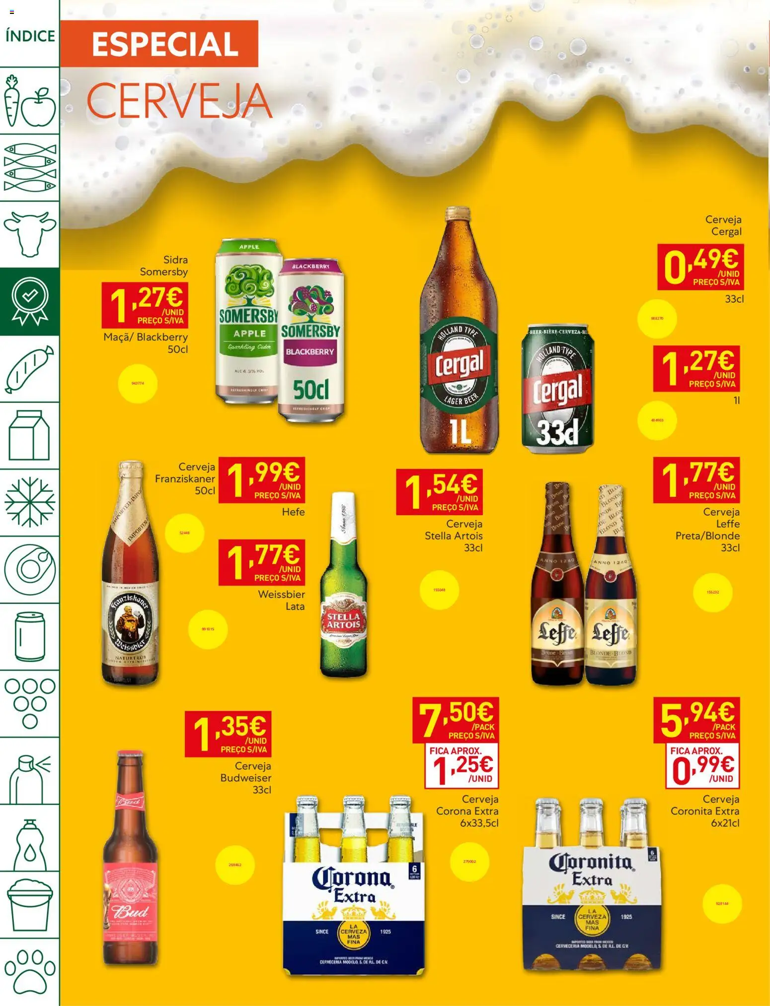 Recheio Folheto Madeira │ válido de 19.05.2026 | Página: 8 | Produtos: Cerveja, Somersby