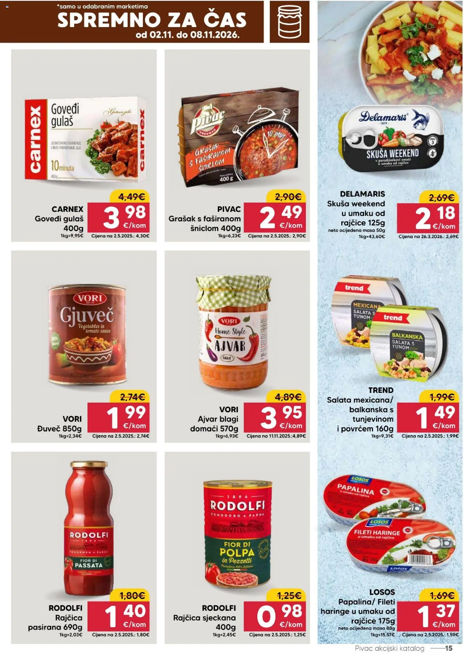 Pivac katalog | vrijedi od 02.11.2026 | Stranica: 15