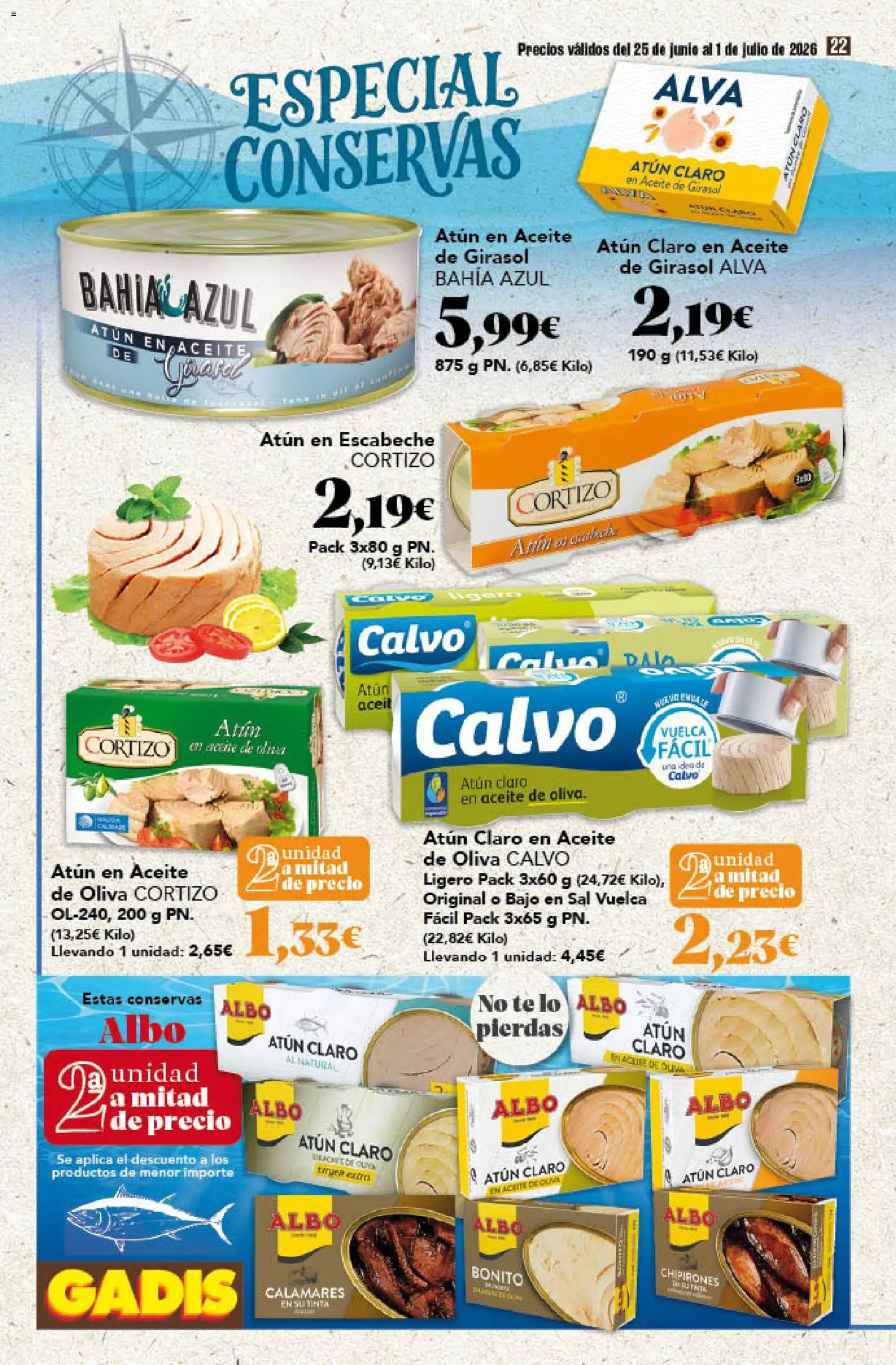 Gadis folleto │ válido desde el 25/06/2026 | Página: 22