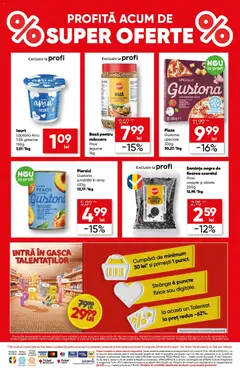 Ofertele Profi valabile de la 08.10.2026 | Pagină: 4 | Produse: Vitrină, Semințe, Iaurt, Legume