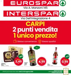 Anteprima del volantino Interspar volantino Carpi valido a partire dal 13/08/2026